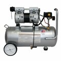 California Air Tools Ultra-Quiet 8-Gal Aluminum Tank 1 HP Oil-Free Air Compressor with Automatic Drain Valve 8010AAD